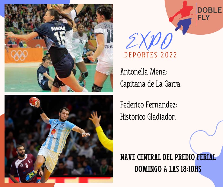El handball dice presente en la Expo Deportes 2022 de Comodoro