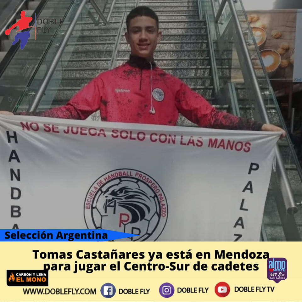 El Comodorense, Tomas Castañares, comienza a vivir un sueño