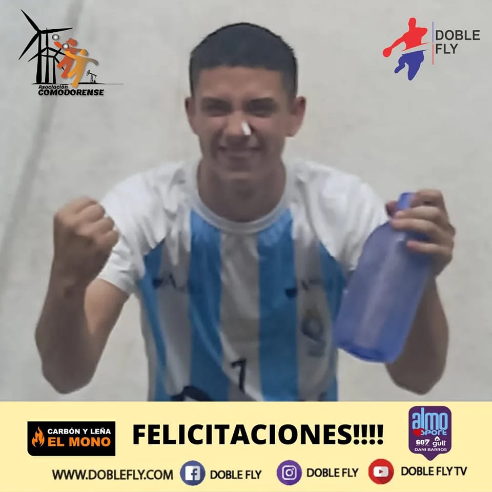 Tomi Castañares, debutó con la albiceleste y se llevaron los puntos