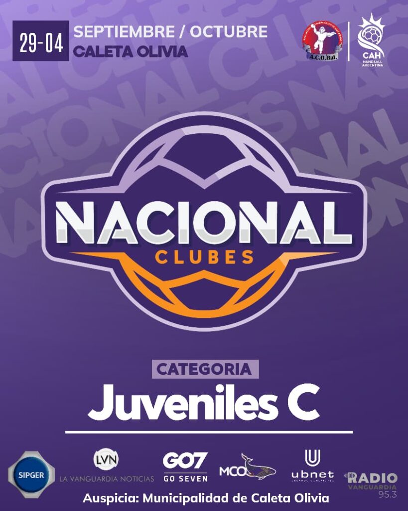 Caleta Olivia recibe el Nacional Juvenil “C” de Handball